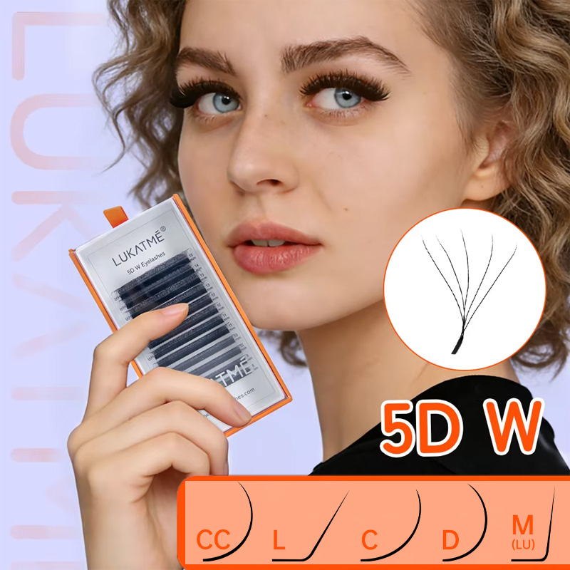 Eyelash Extension Mega Volume - LUKATME 5D W Eyelash Extension Ultra