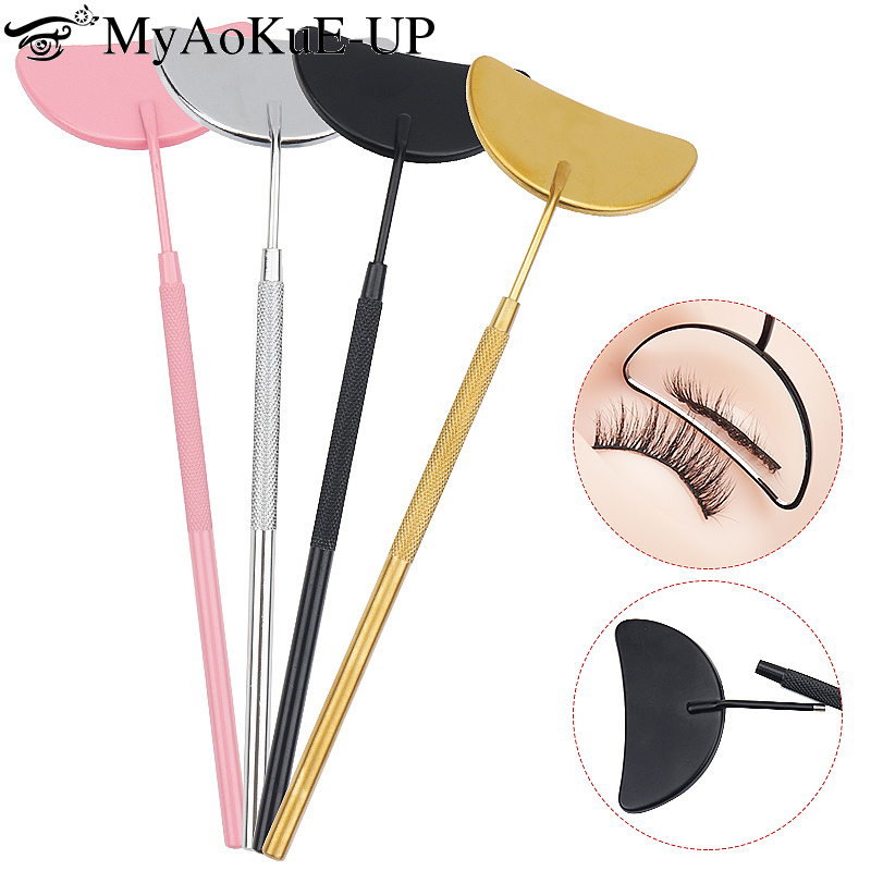 Eyelash Extension Glasses - 1pcs Eyelash Extension Mirror Moon Shaped