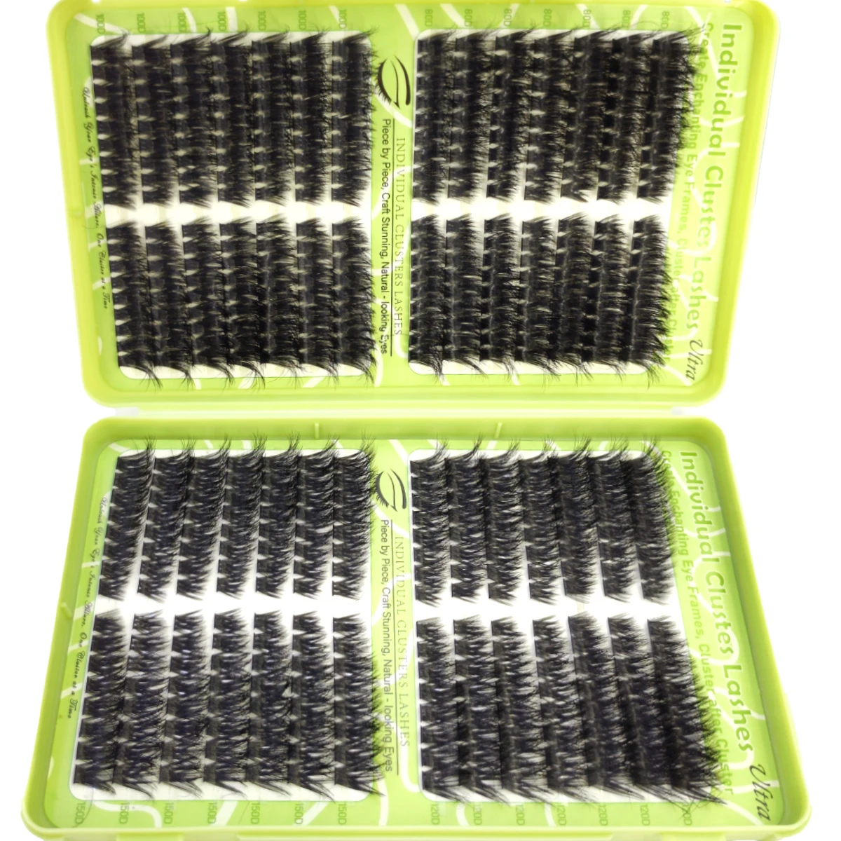 Eyelash Extension Mega Volume - AMSDCN Lash Clusters book DIY Eyelash