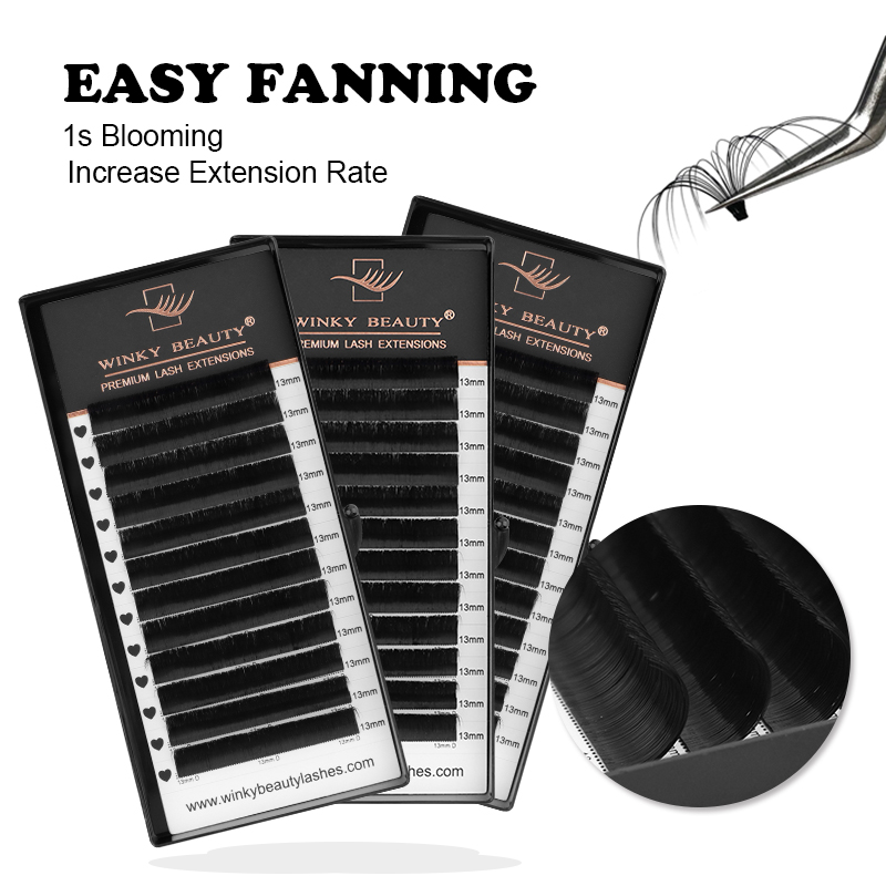 Eyelash Extension Mega Volume - Winky Beauty Easy Fan Eyelashes Mega