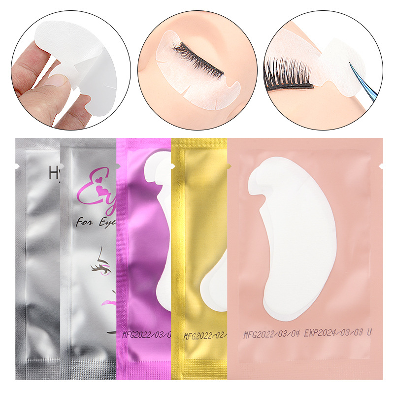 Eyelash Extension Glasses - 50pairs Eyelash Extension Eye Pads Grafted