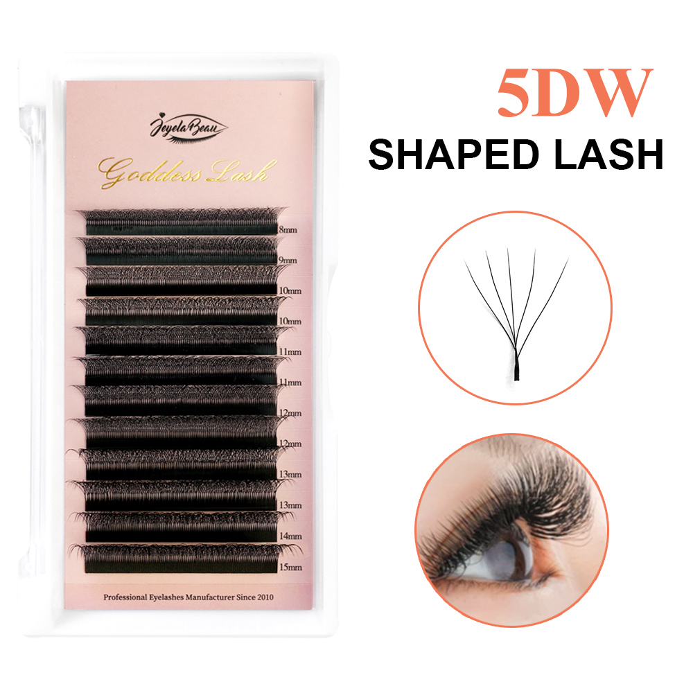 Eyelash Extension Mega Volume - Goddess 5D W Shape Lashes Big