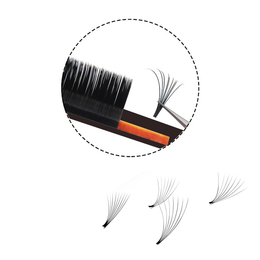 MASSCAKU Easy Fanning Volume M - Eyelash Extension Mega Volume 评论和价格