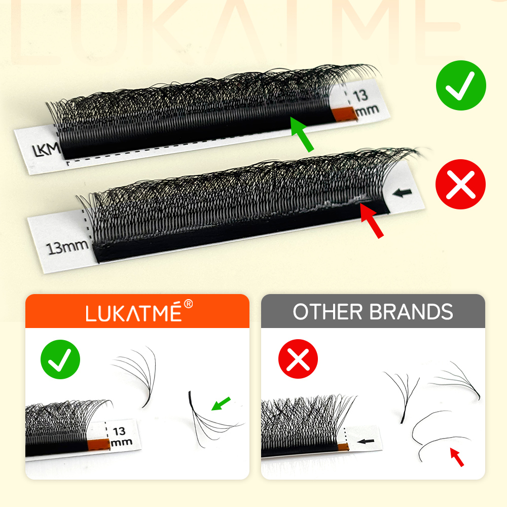 LUKATME 5D W Eyelash Extension - Eyelash Extension Mega Volume 评论和价格