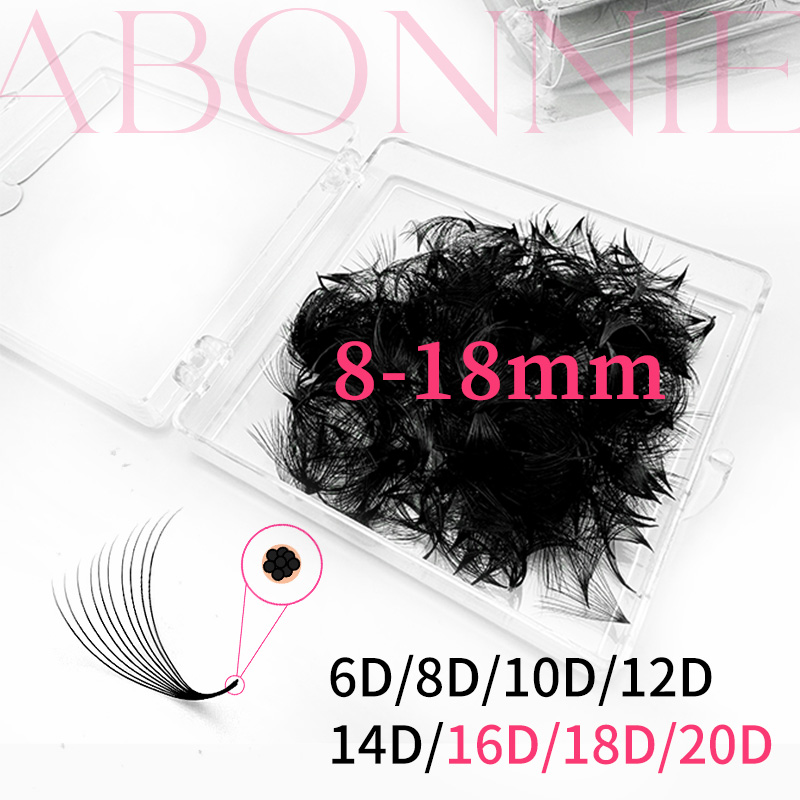 Abonnie 14d Premade Fan Pointy - Eyelash Extension Mega Volume 评论和价格