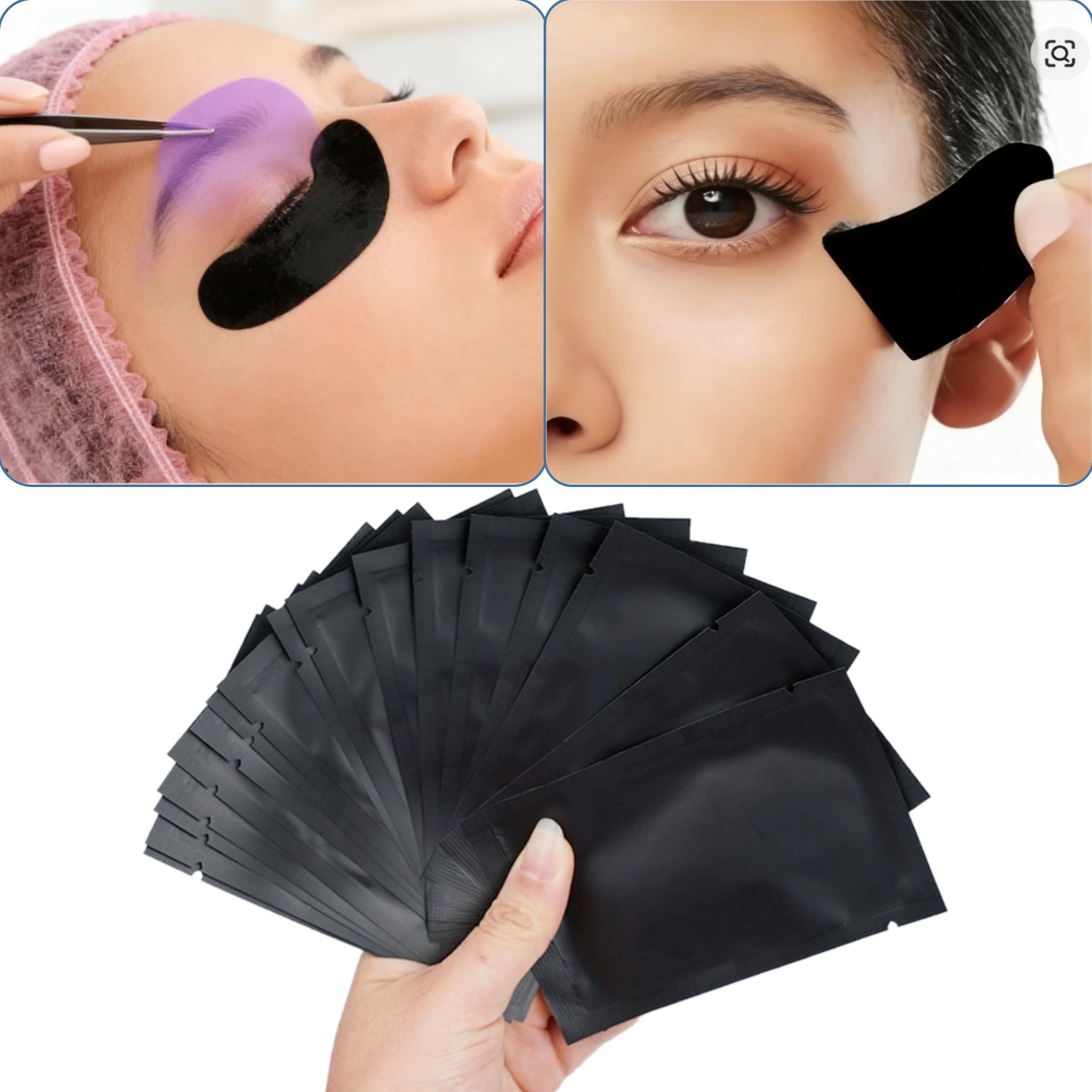 25/50Pairs Padding UV Black Pa - Eyelash Extension Glasses 评论和价格