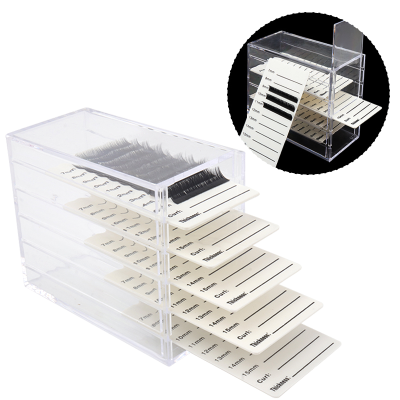 5 Layers Eyelash Extensions St - Lash Tray Organizer 评论和价格