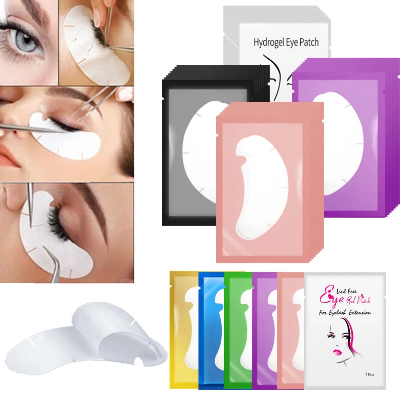 50/100PCS U Shape Eyelash Pads - Eyelash Extension Glasses 评论和价格