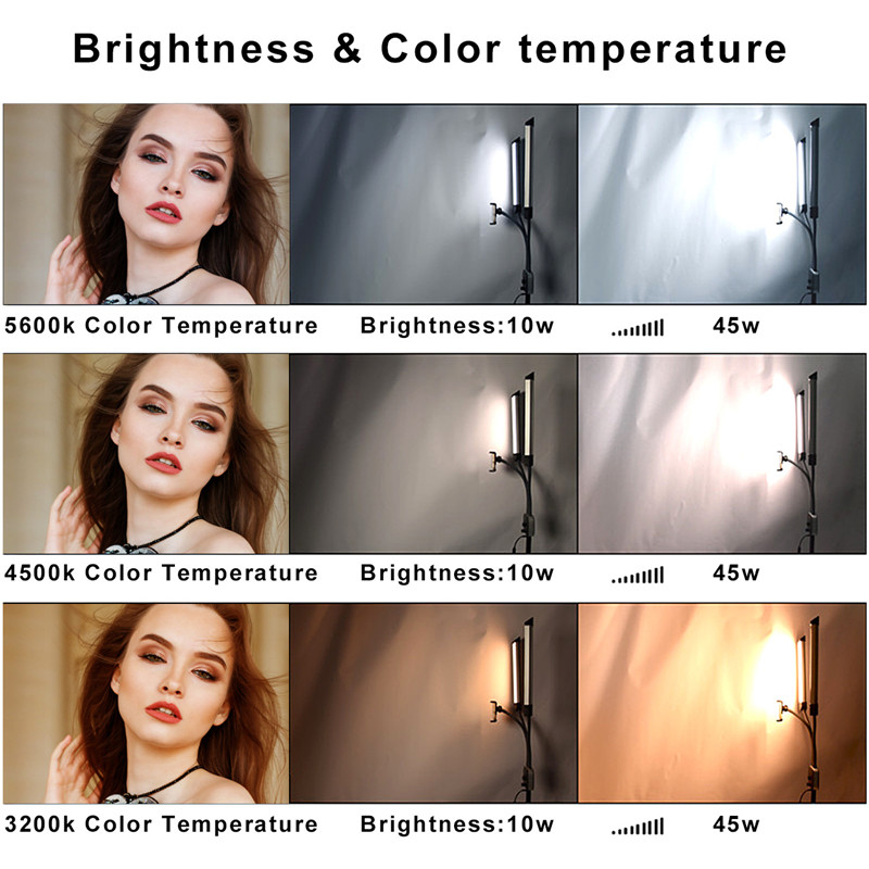 45W Flexible Double Arms LED F - Video Eyelash Extension 评论和价格