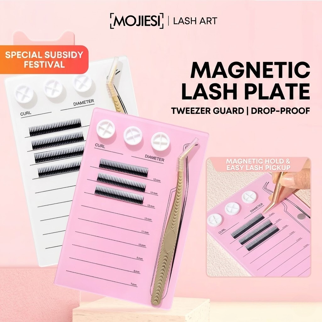 Magnetic Eyelash Extension Pal - Lash Tray Organizer 评论和价格