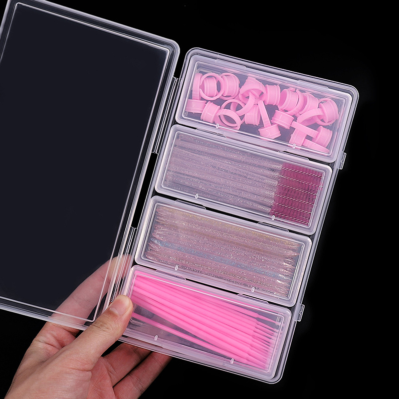 4 Grid Independent Storage Box - Lash Tray Organizer 评论和价格