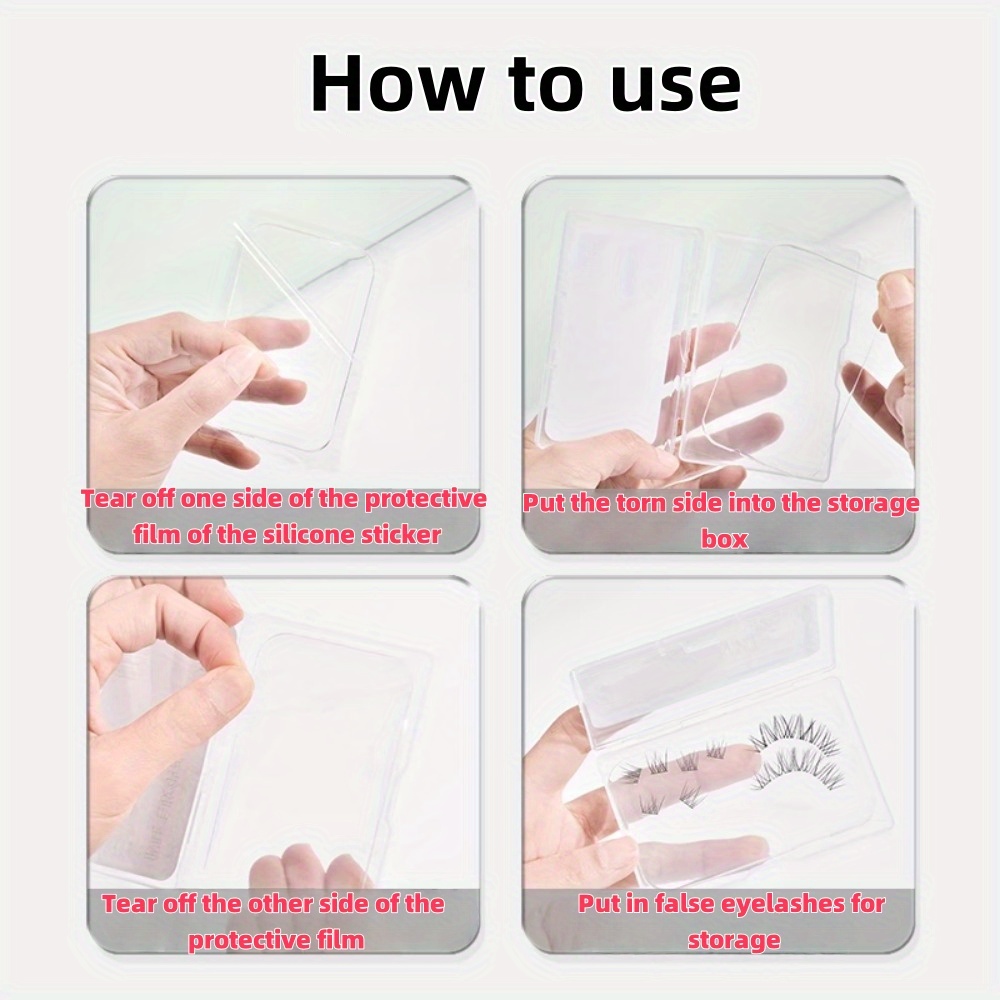 Portable False Eyelashes Stora - Lash Tray Organizer 评论和价格