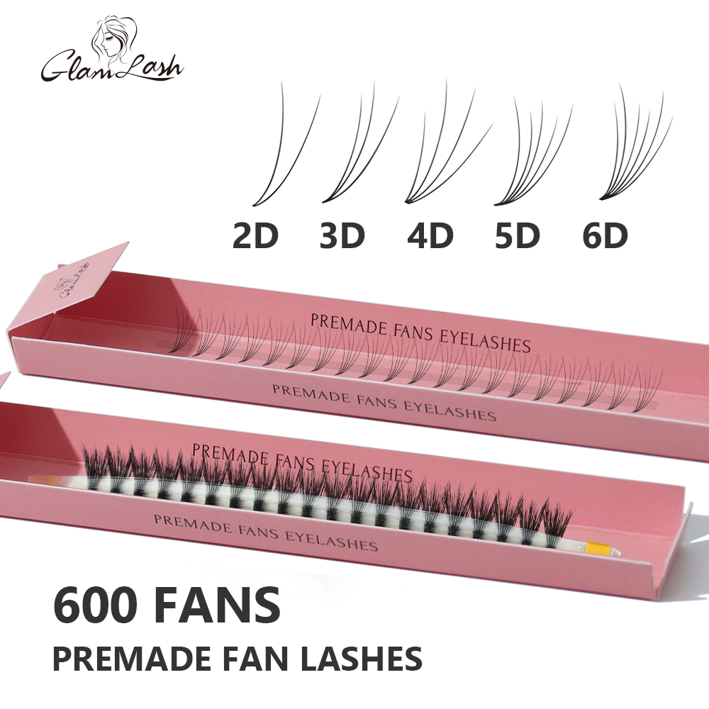 GLAMLASH Premade Volume Fan Ey - Eyelash Extension Mega Volume 评论和价格