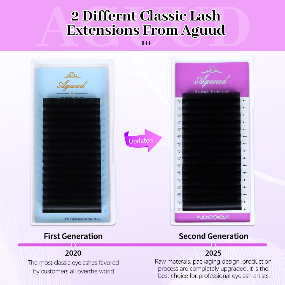 AGUUD 5 trays/lot NEW Super Ma - Eyelash Extension Mega Volume 评论和价格