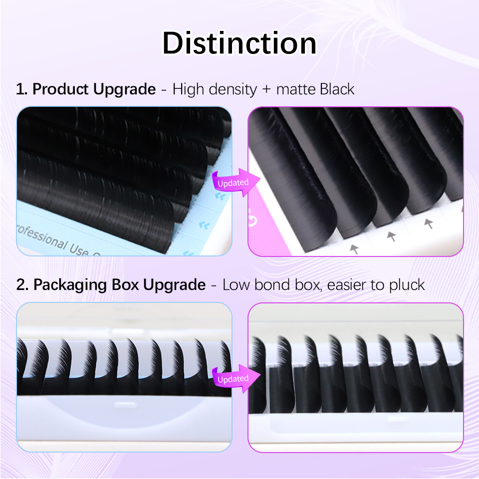 AGUUD 5 trays/lot NEW Super Ma - Eyelash Extension Mega Volume 评论和价格