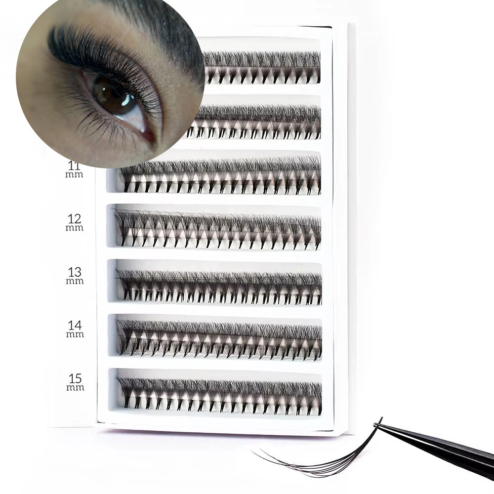 1600 Fans 0.05 Handmade 8-30D  - Eyelash Extension Mega Volume 评论和价格