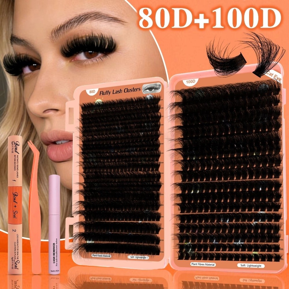 Long Lasting D Curl False Eyel - Eyelash Extension Mega Volume 评论和价格