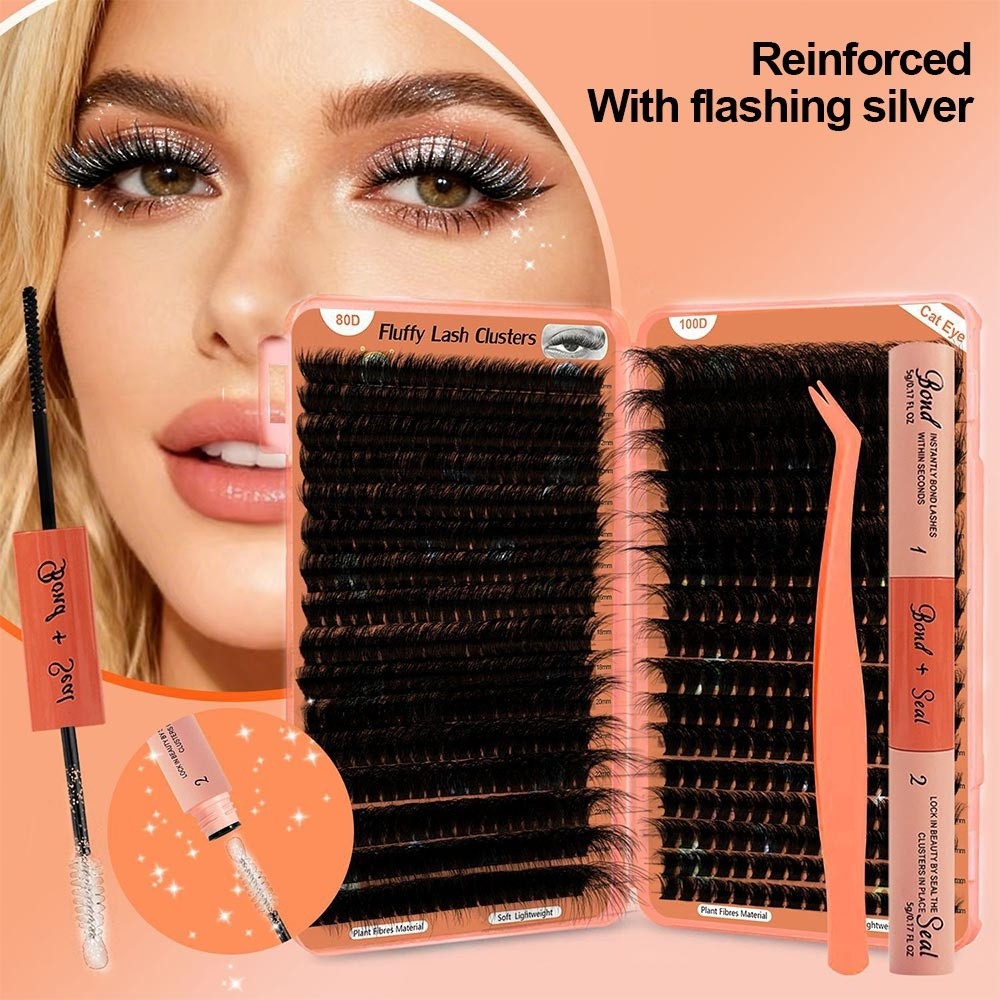 Long Lasting D Curl False Eyel - Eyelash Extension Mega Volume 评论和价格